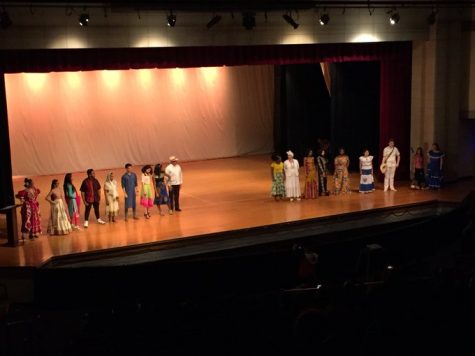 The 2019 Diversity Night Performers on stage in the Northwest auditorium. 